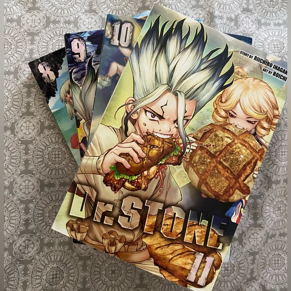 Dr. Stone volumes 8 - 11 - Picture 1 of 6